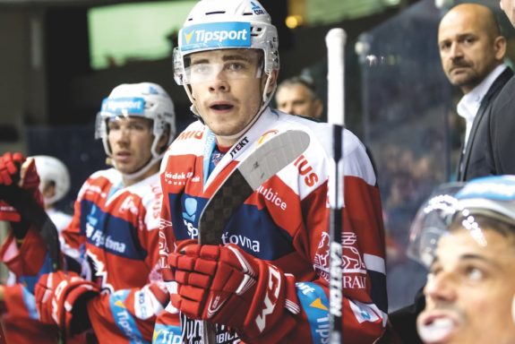 Martin Kaut of HC Dynamo Pardubice