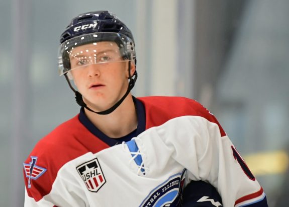 Tyler Madden of the Central Illinois Flying Aces