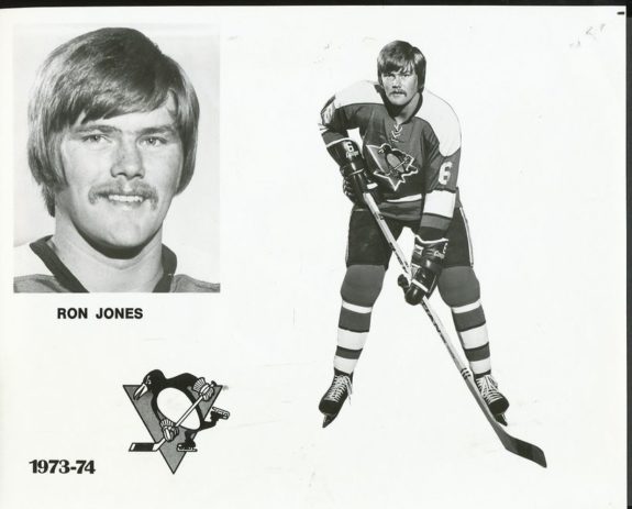Ron Jones Pittsburgh Penguins