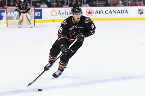 Vladislav Yeryomenko of the Calgary Hitmen