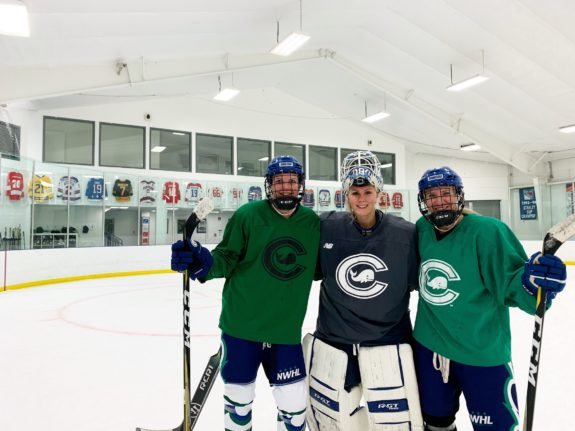 Michelle Löwenhielm, Meeri Räisänen, and Kateřina Mrázová Connecticut Whale