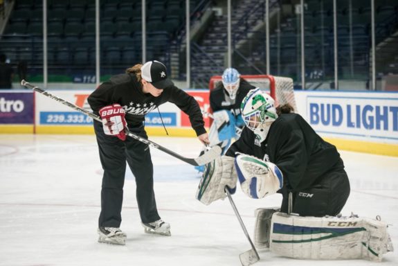 NWHL: Whitecaps Re-Sign Pezon, Riveters & Whale Sign Goaltenders