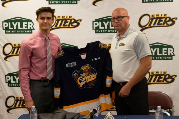 Austen Swankler, OHL, Erie Otters