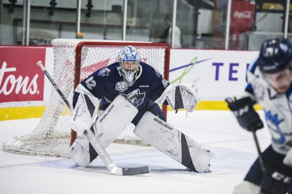 Colten Ellis of the Rimouski Oceanic