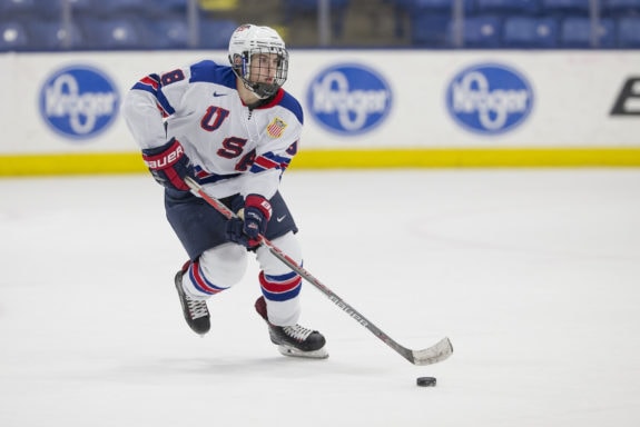 Domenick Fensore of the U.S. National Development Team