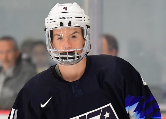 Drew Helleson of the U.S. National Development Team