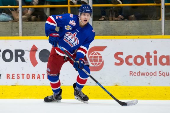 Layton Ahac of the Prince George Spruce Kings