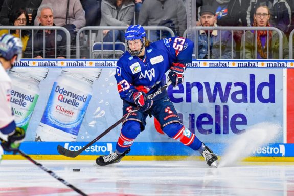 Moritz Seider of Adler Mannheim