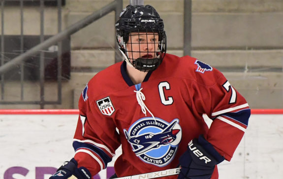 Trevor Janicke of the Central Illinois Flying Aces