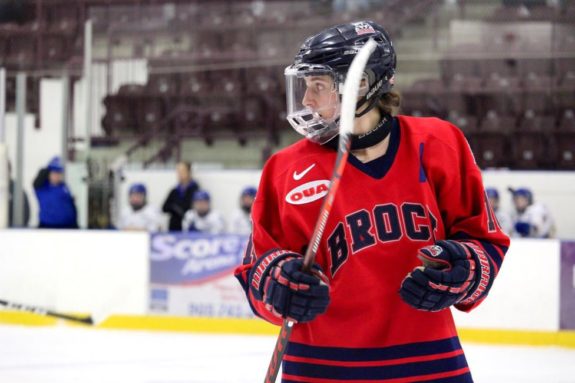 Annie Berg Brock University Badgers