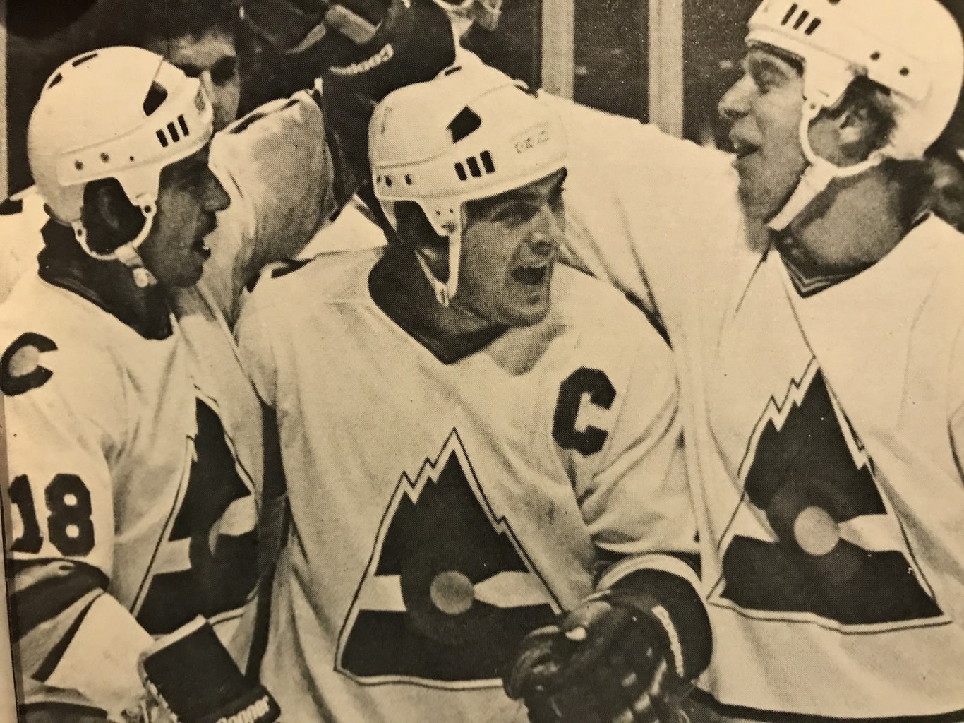 Vintage Rocky Hockey logo--the Rockies were a Denver based NHL hockey team  from 1976-1982. In 1982 they w…
