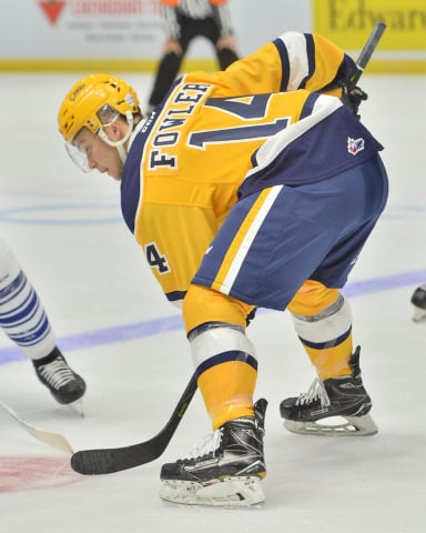 Hayden Fowler, OHL, Erie Otters
