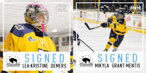 Léa-Kristine Demers, Mikyla Grant-Mentis Buffalo Beauts