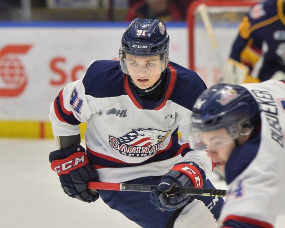 Cole Perfetti, OHL, Saginaw Spirit