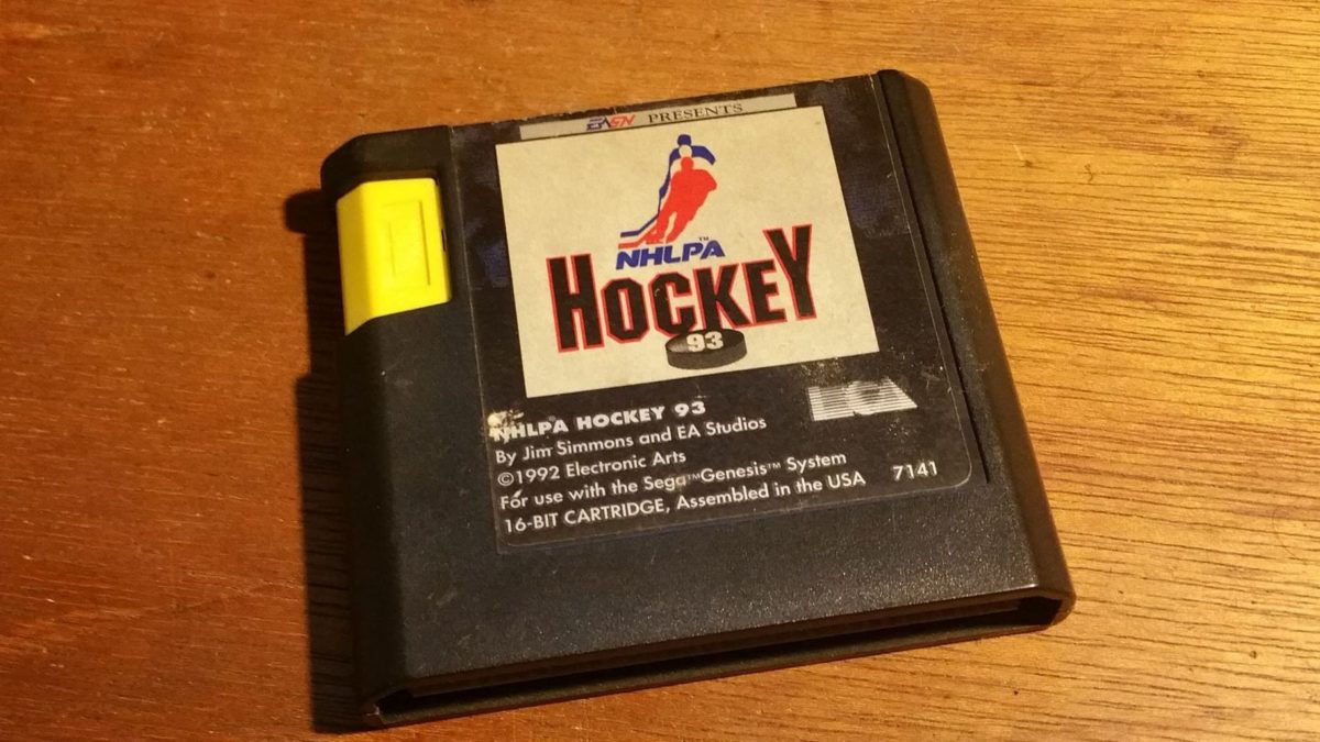 Sega Genesis NHLPA93