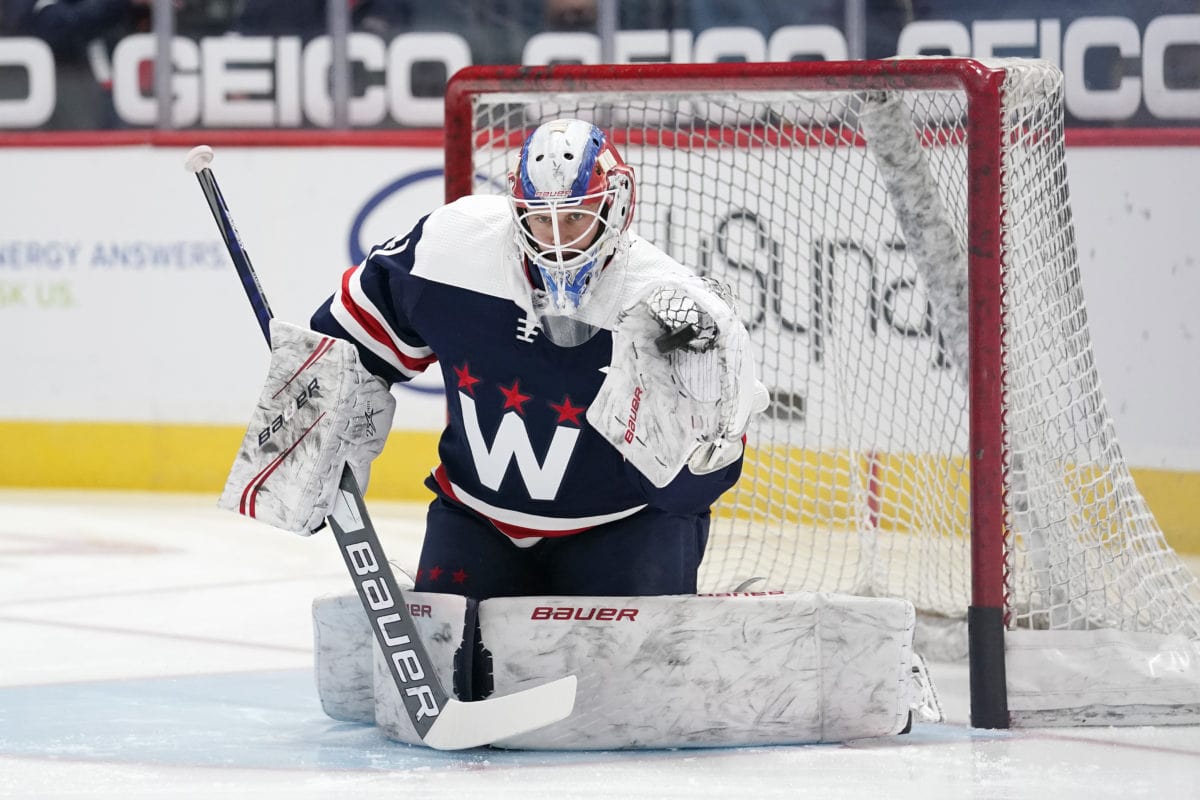 Vitek Vanecek Washington Capitals