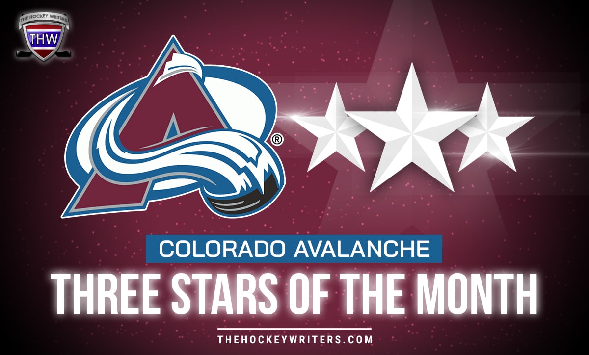 Colorado Avalanche 3 Stars Of The Month - February 2021