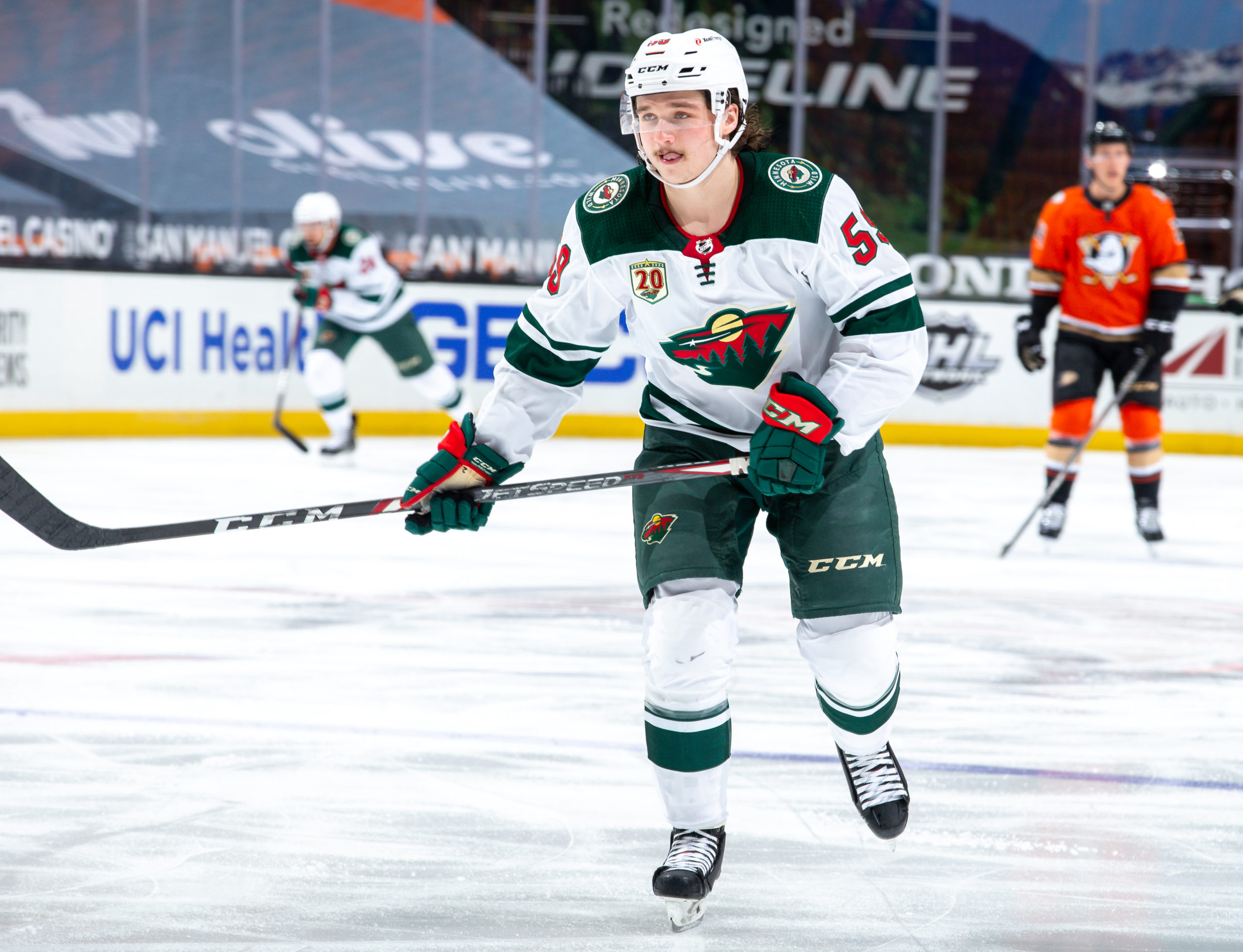 Wild rookie Calen Addison pushing for permanent spot in NHL lineup