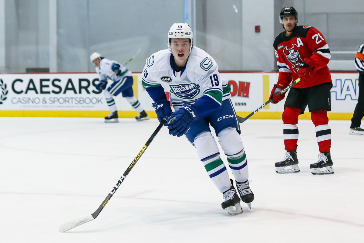 Carson Focht Utica Comets