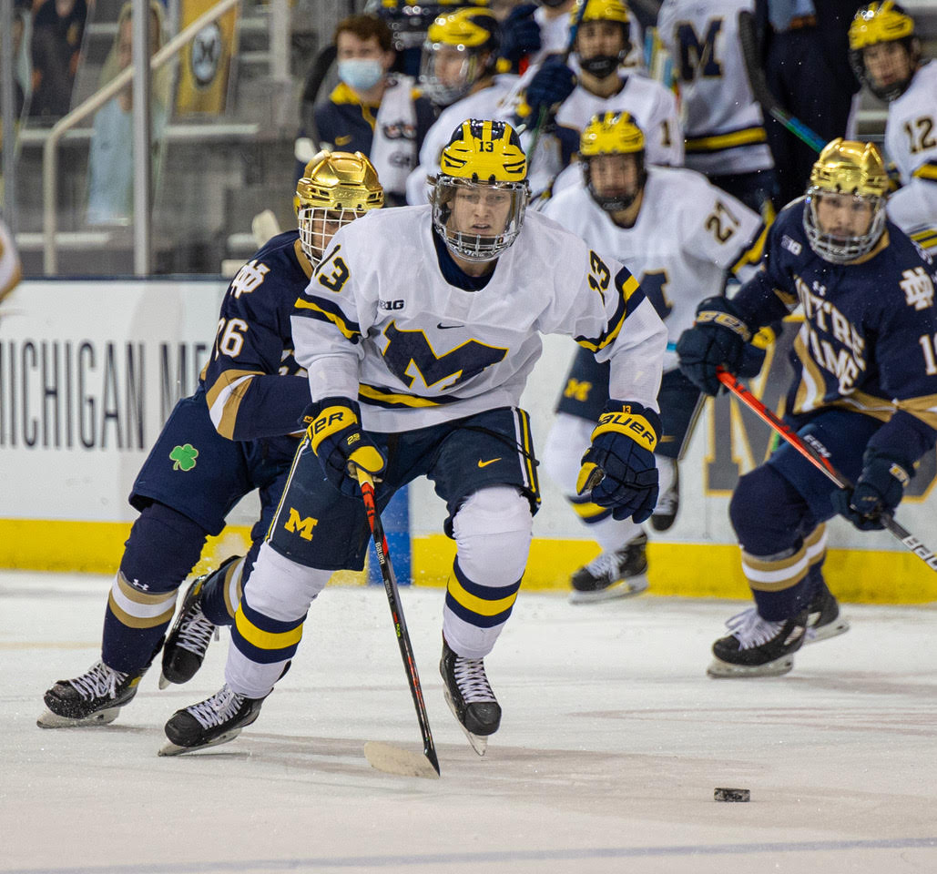 Kent Johnson, Michigan Wolverines