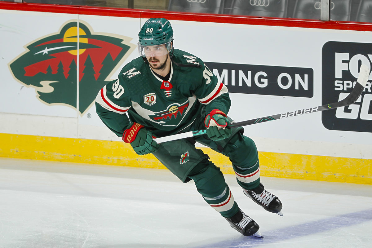 Marcus Johansson Minnesota Wild