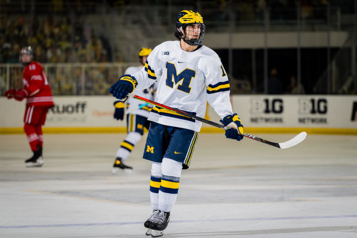 Matthew Beniers, Michigan Wolverines-Team USA 2022 WJC Players to Watch