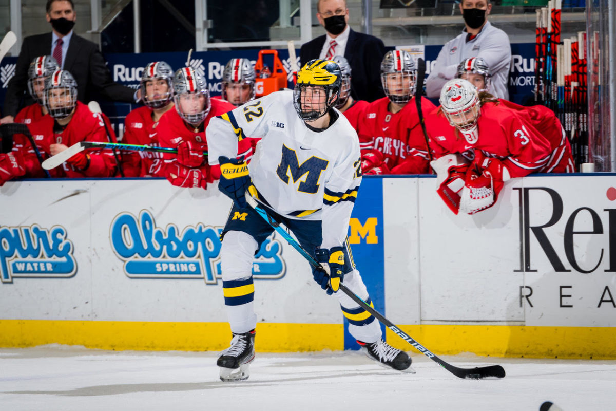 Owen Power, Michigan Wolverines-2022 Olympic Men’s Hockey Team Canada Preview