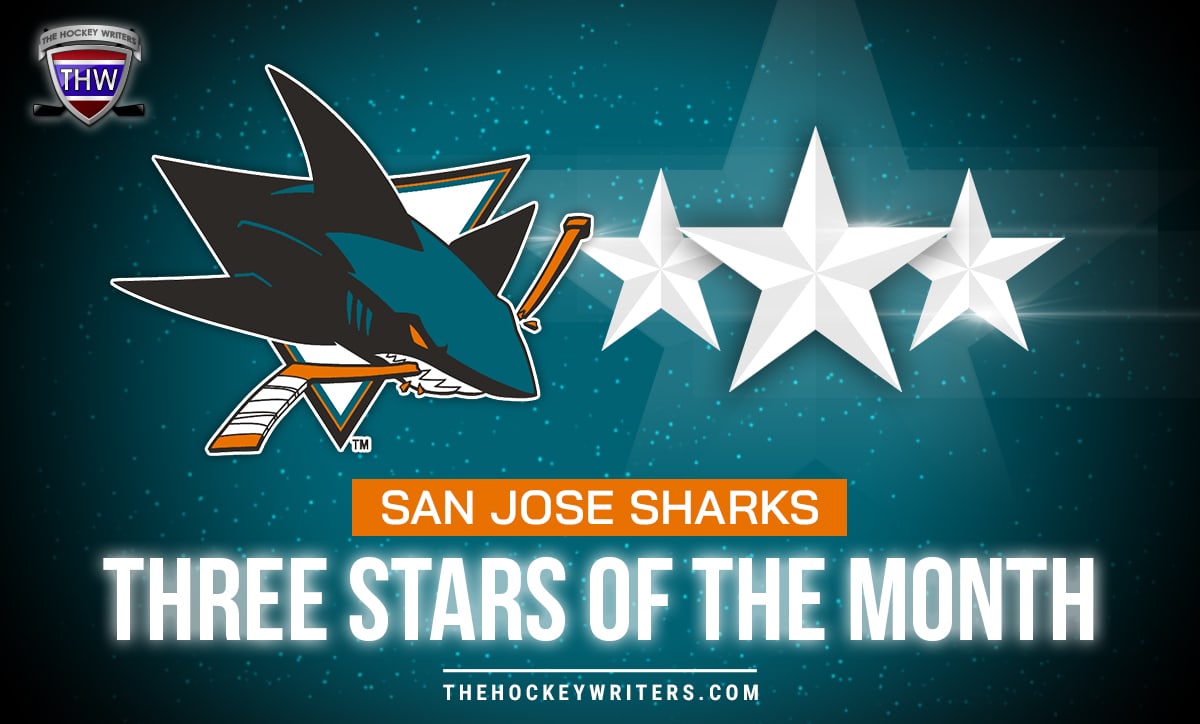 San Jose Sharks' 3 Stars of the Month January 2021 The Hockey