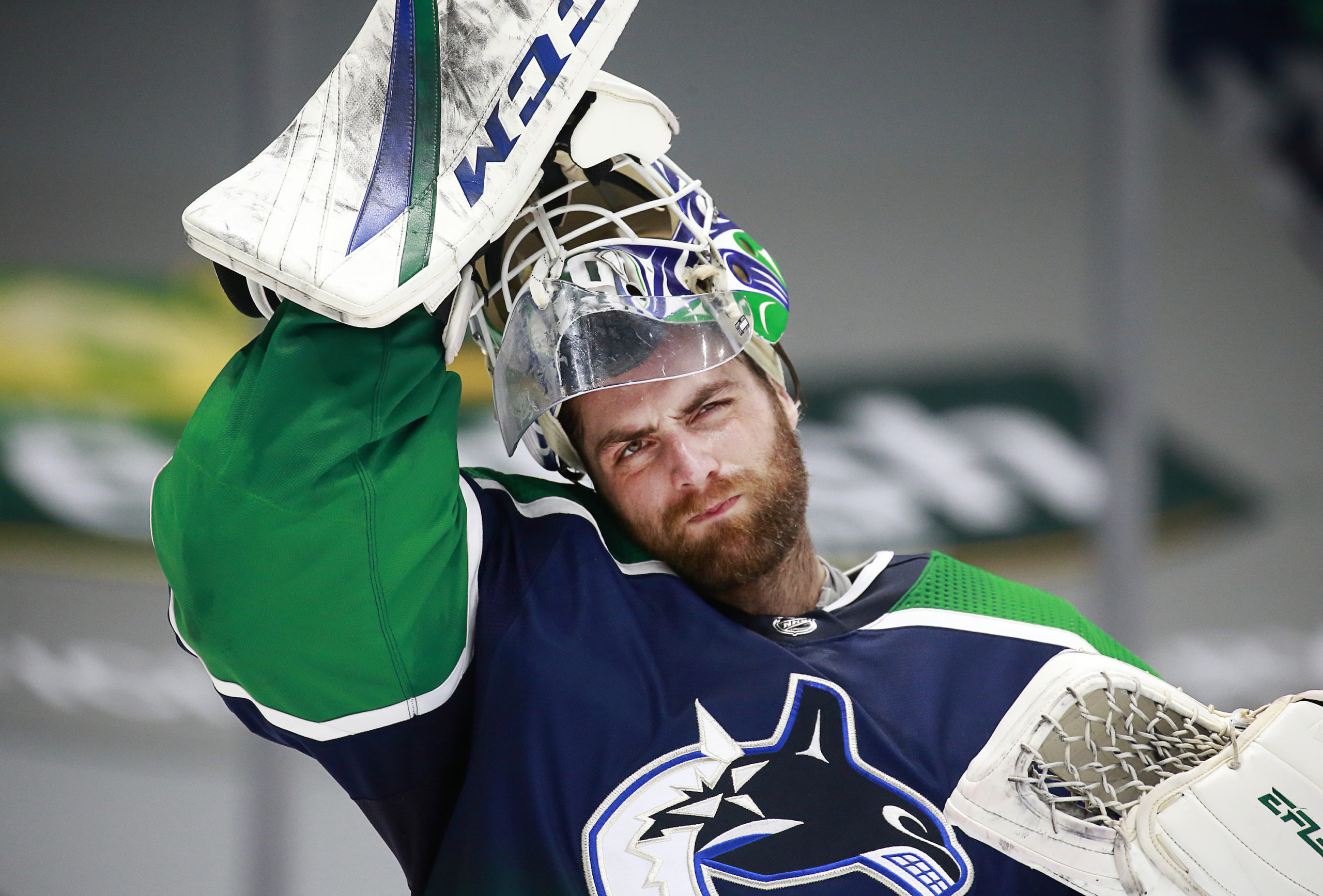 Braden Holtby Vancouver Canucks