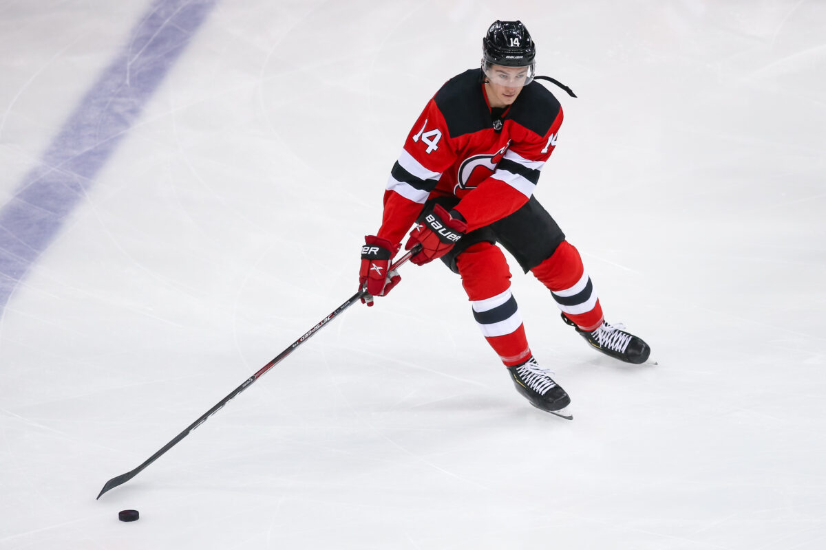 Nathan Bastian New Jersey Devils