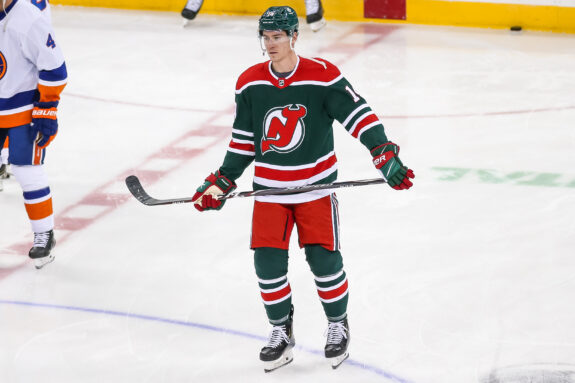 Nathan Bastian New Jersey Devils