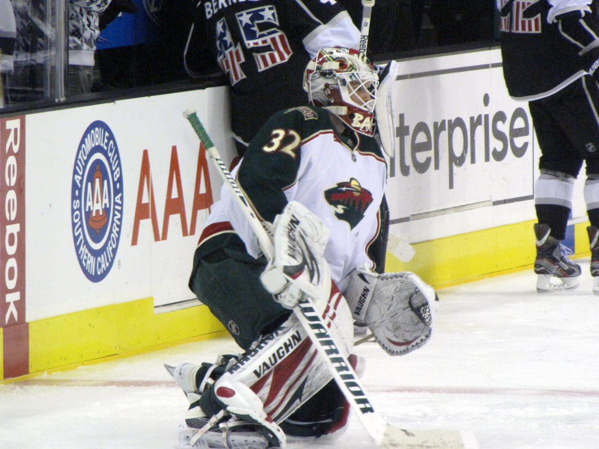 Niklas Backstrom Minnesota Wild