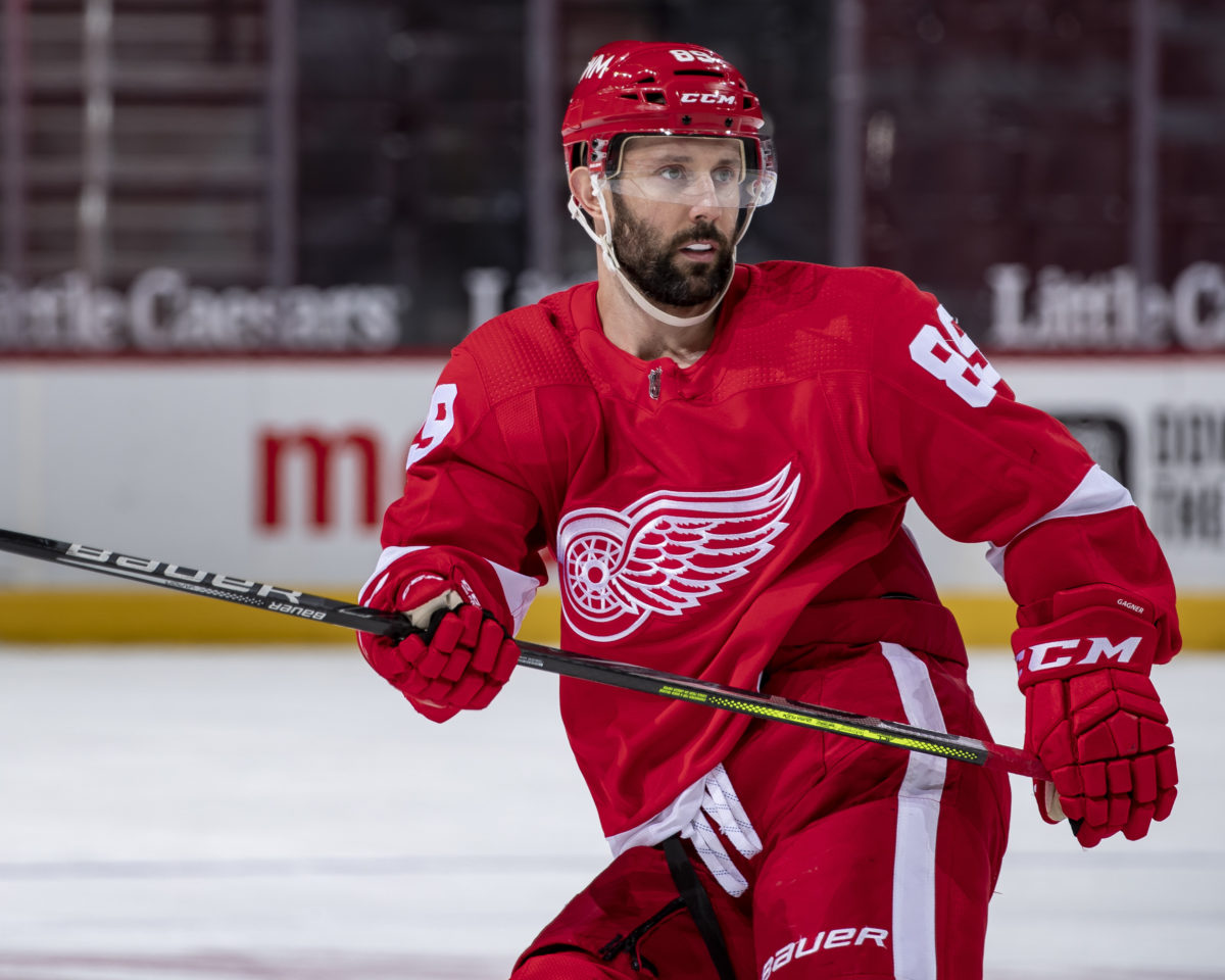 Sam Gagner Detroit Red Wings