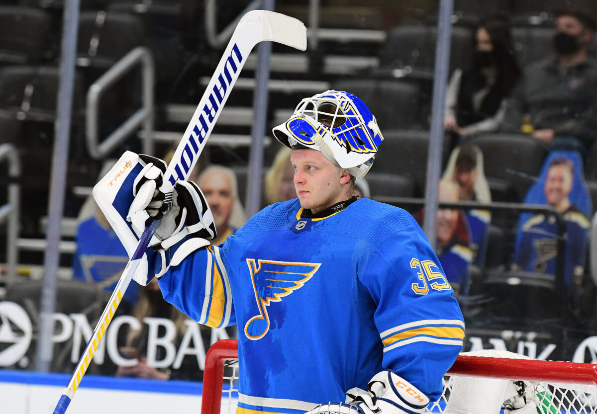 Ville Husso St. Louis Blues