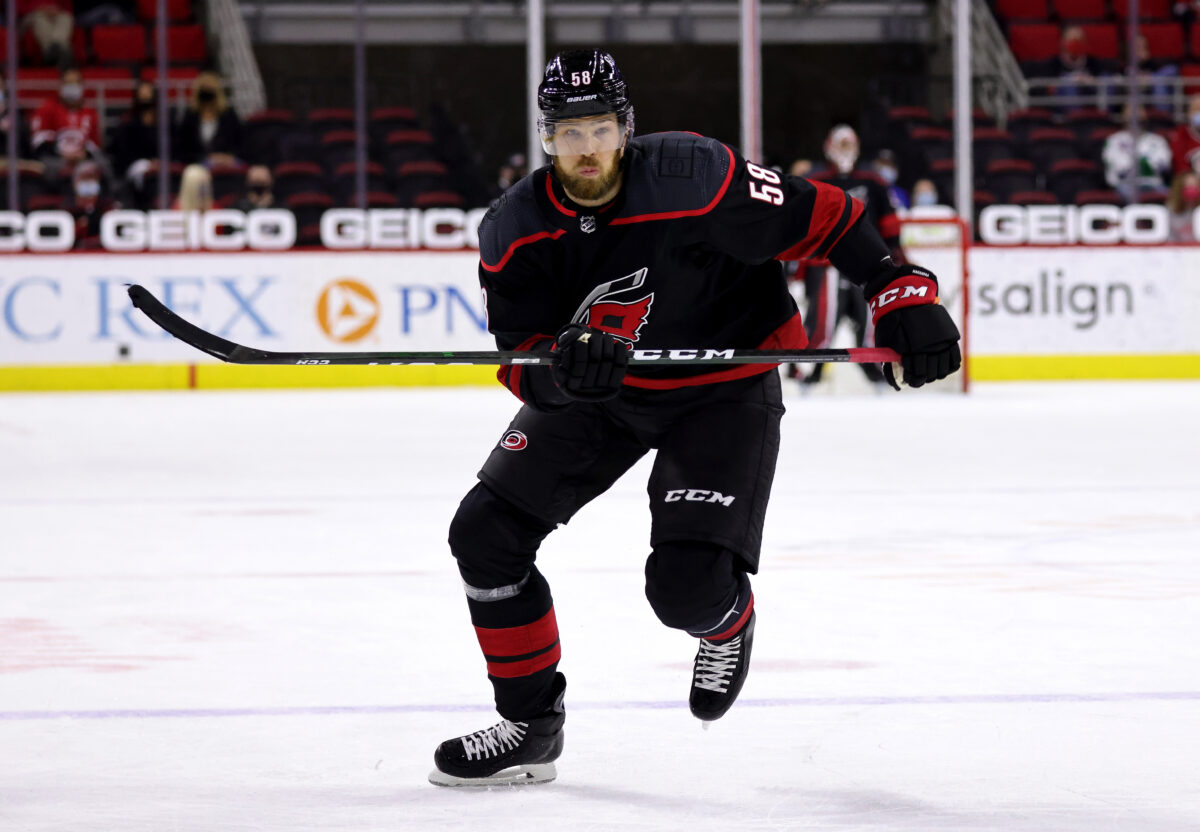 Jani Hakanpaa Carolina Hurricanes-Stars Show Aggressiveness Early in Free Agency