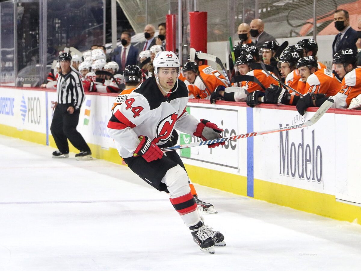 Miles Wood New Jersey Devils-Oilers Can Look to Devils to Acquire Winger Help