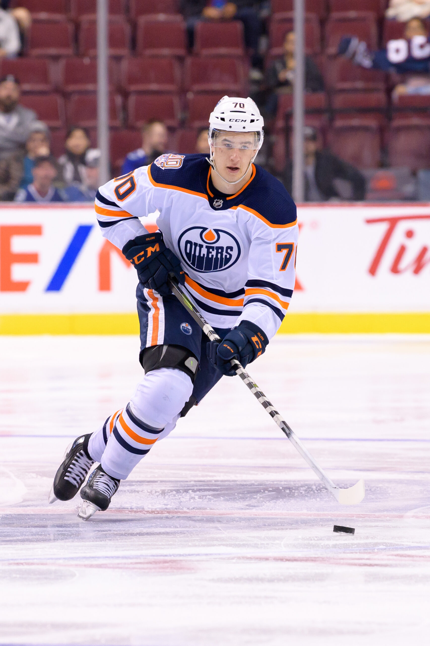 Oilersnation - Ryan McLeod. Unreal smile. #oilers #nhl #yeg