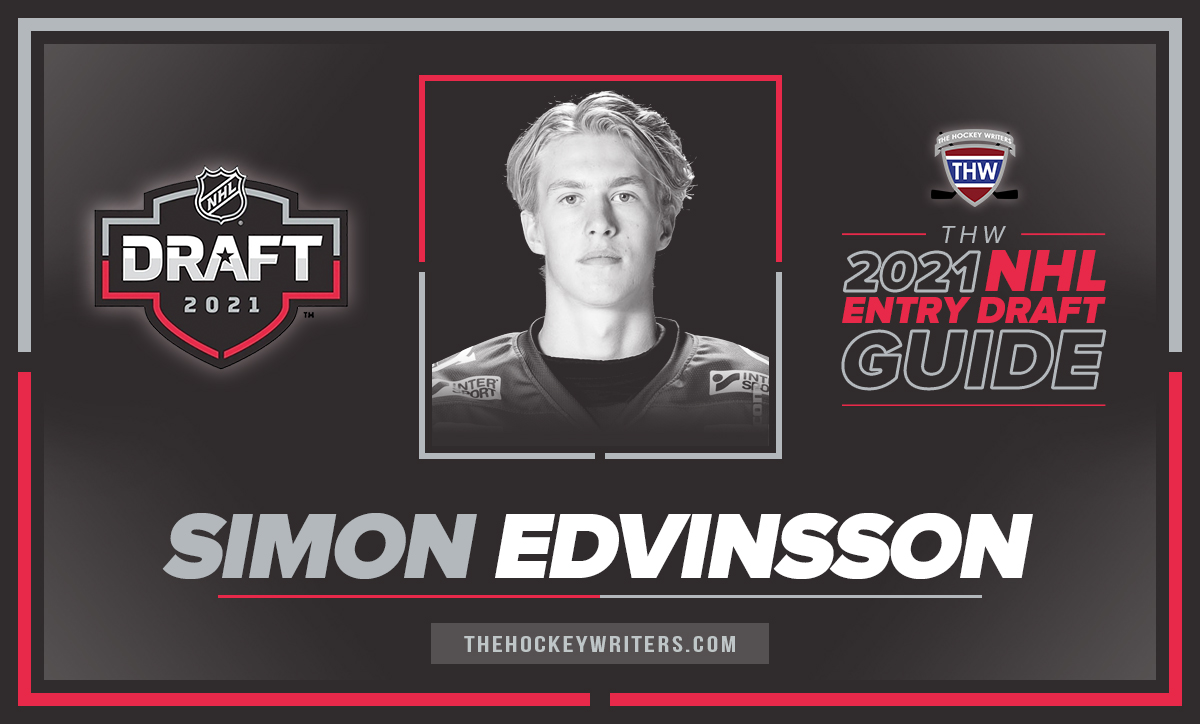 Simon Edvinsson Simon Edvinsson The Hockey Writers 2021 NHL Entry Draft Guide Seattle Kraken