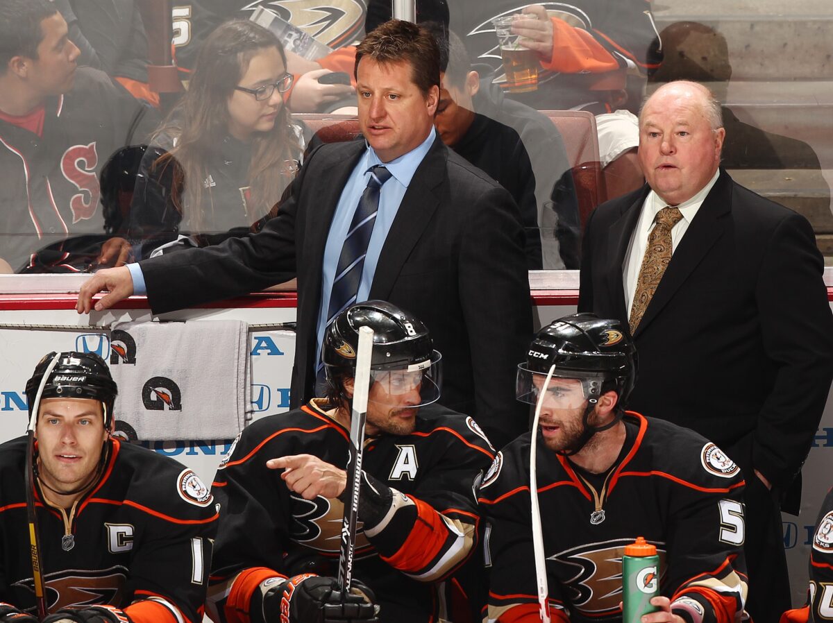 Anaheim Ducks Bruce Boudreau Brad Lauer