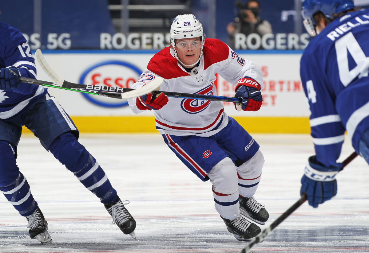 Cole Caufield Montreal Canadiens-Canadiens Would Benefit From Trading Toffoli