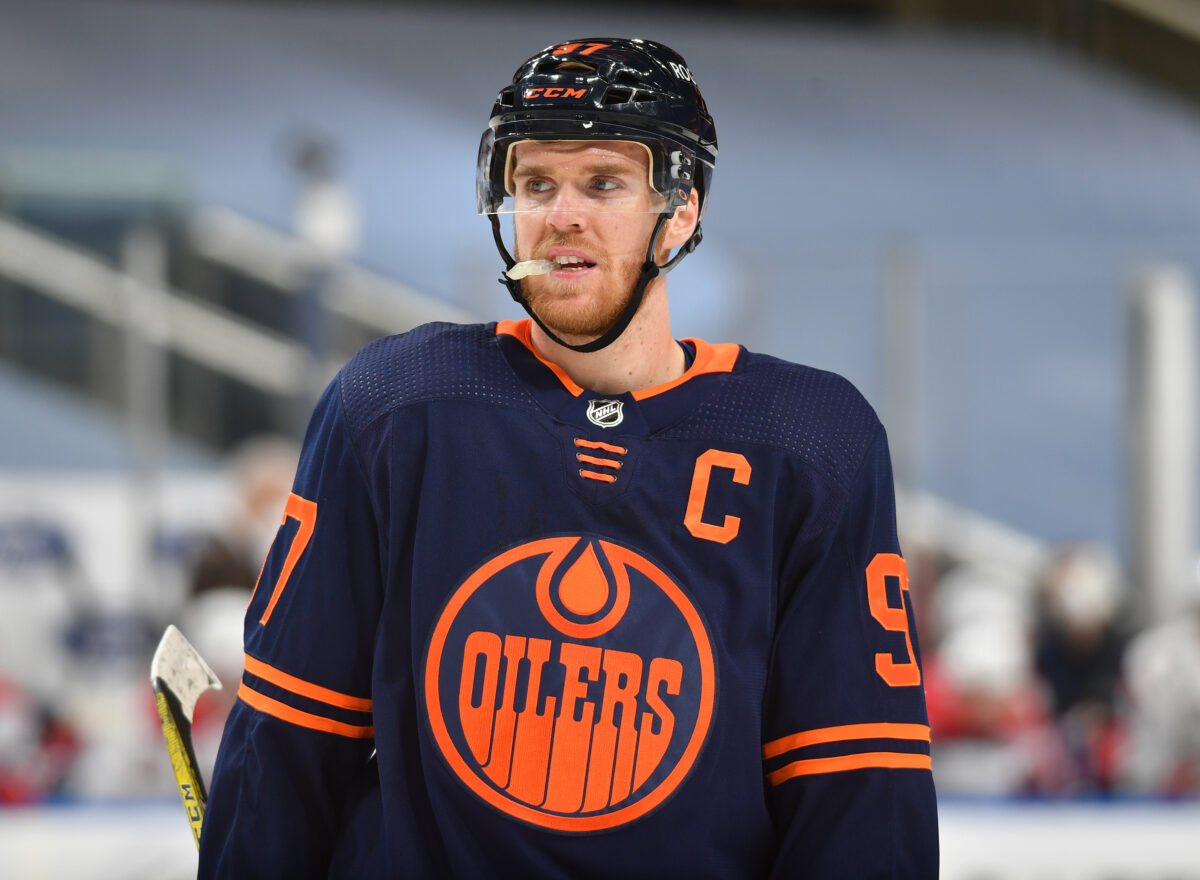 Connor McDavid Edmonton Oilers-NHL Talk: Bruins, Hurricanes, Oilers & Golden Knights