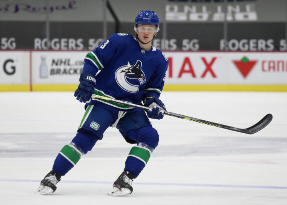 Jack Rathbone Vancouver Canucks