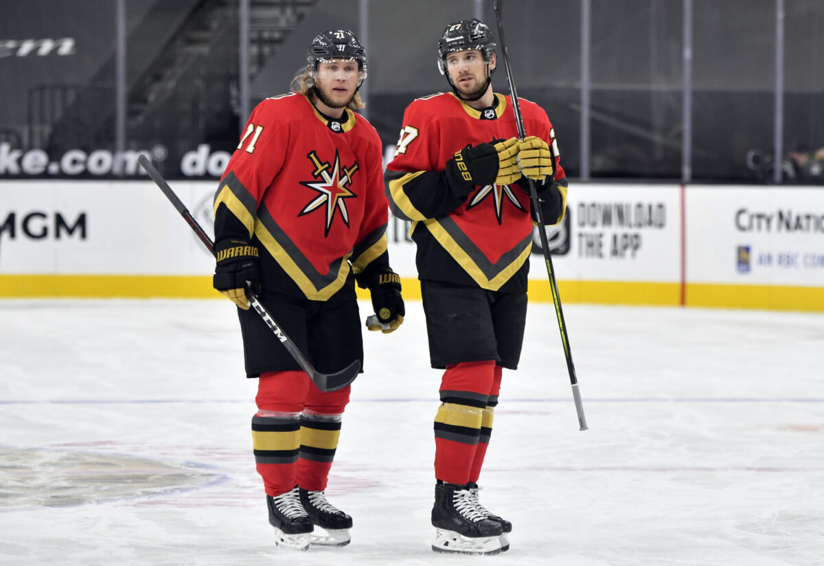 William Karlsson Shea Theodore Vegas Golden Knights