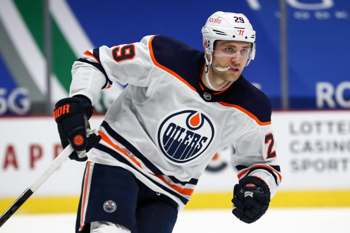 Leon Draisaitl Edmonton Oilers-Oilers' Lack of Toughness Showing During Losing Skid