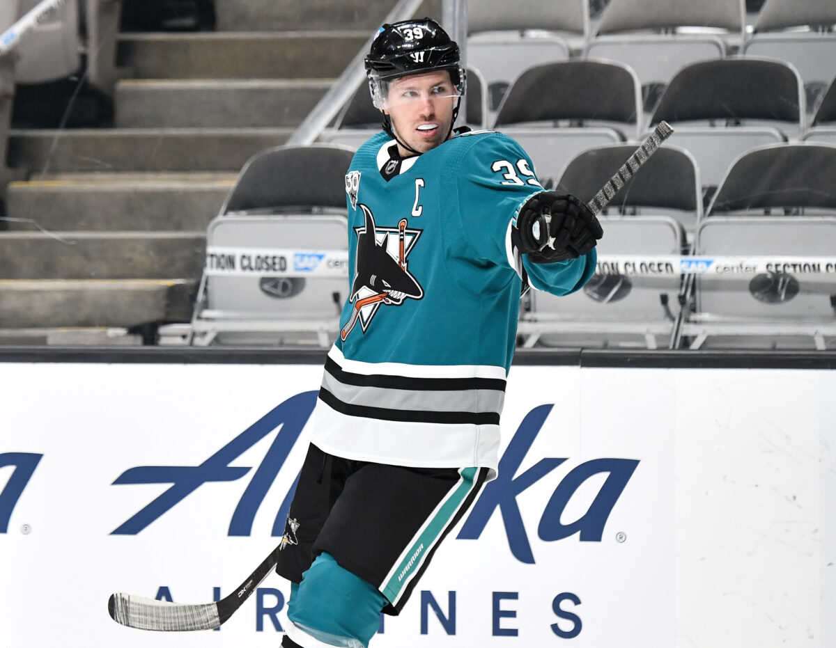 Logan Couture San Jose Sharks