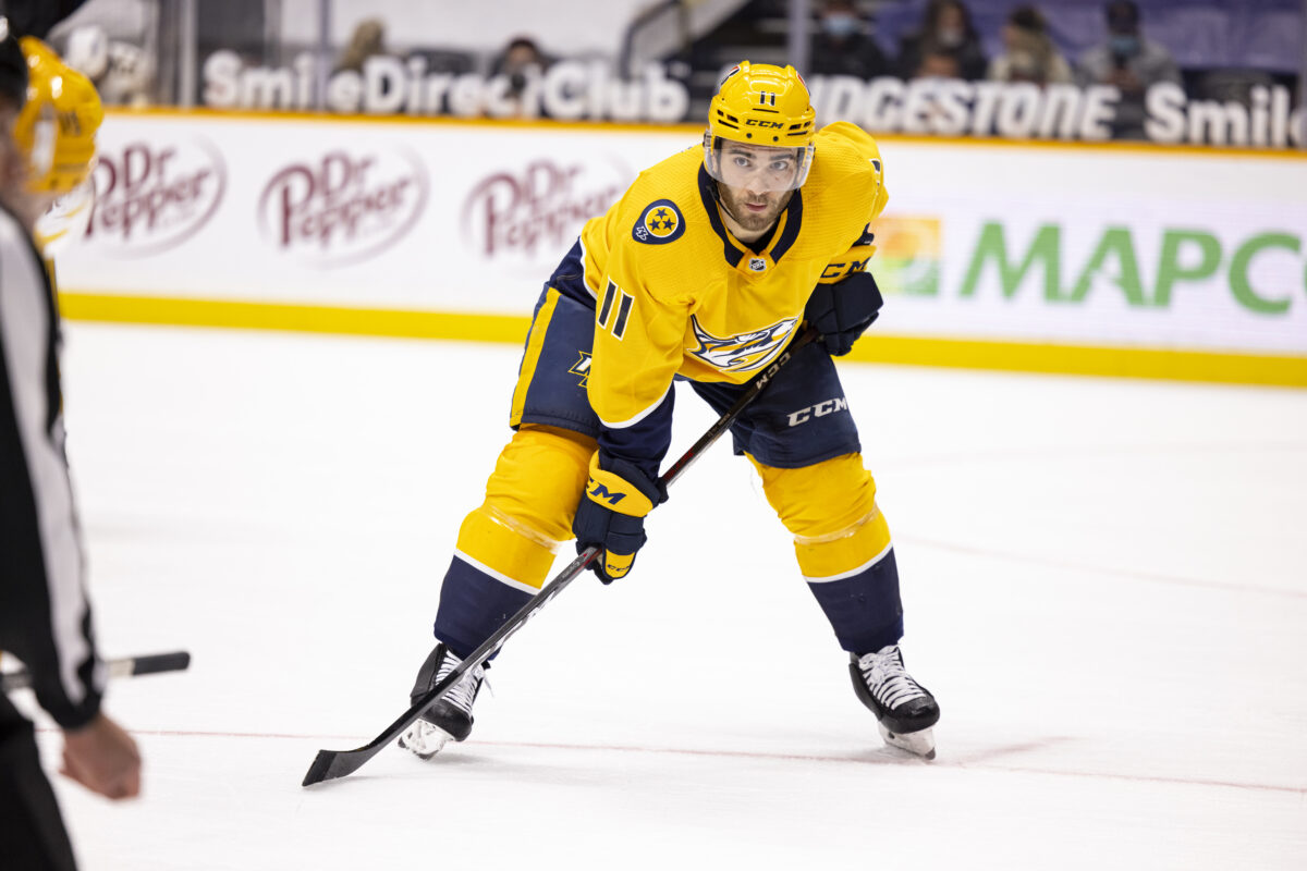 Luke Kunin Nashville Predators