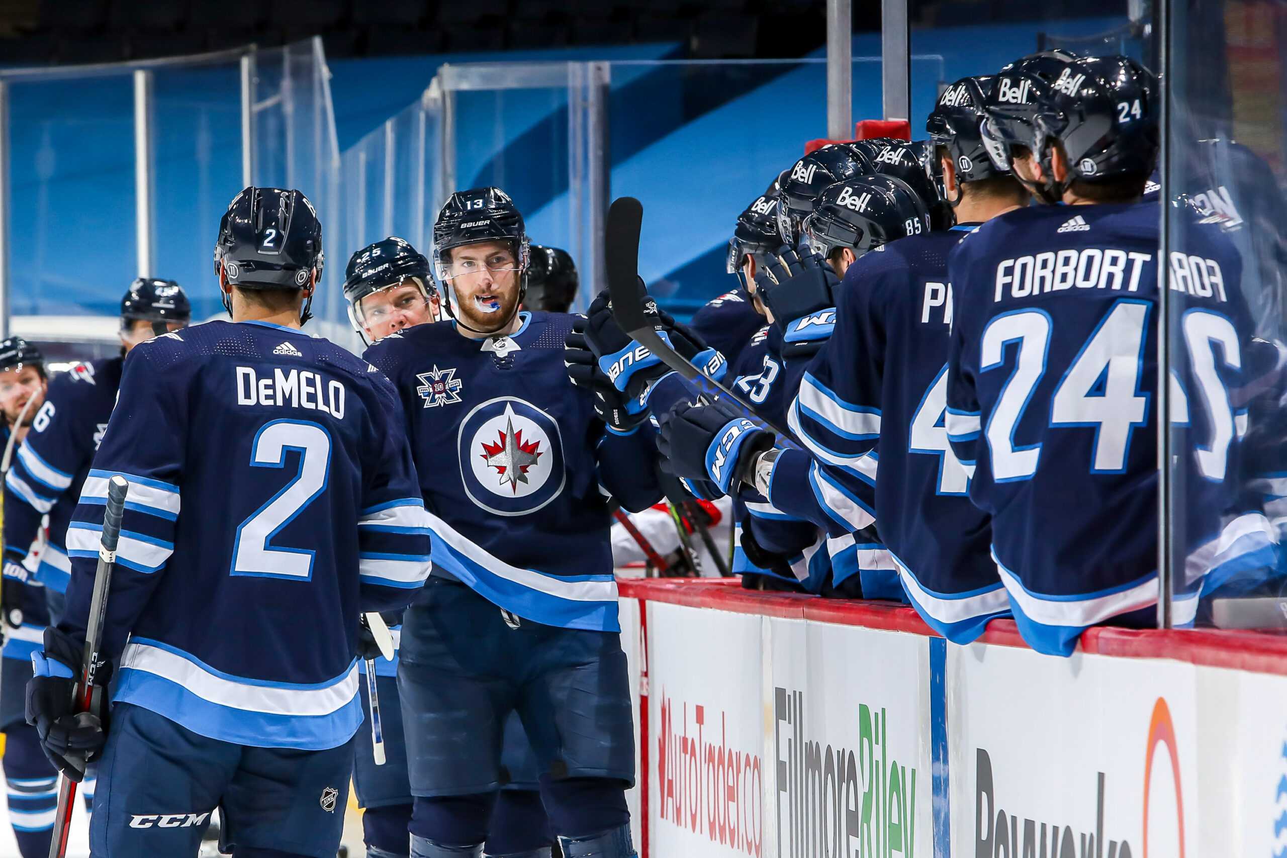 Jets blame Mark Scheifele's Game 1 injury on Flames' Matthew