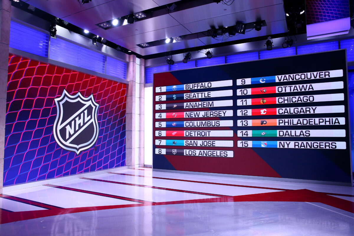 2021 NHL Draft Lottery results