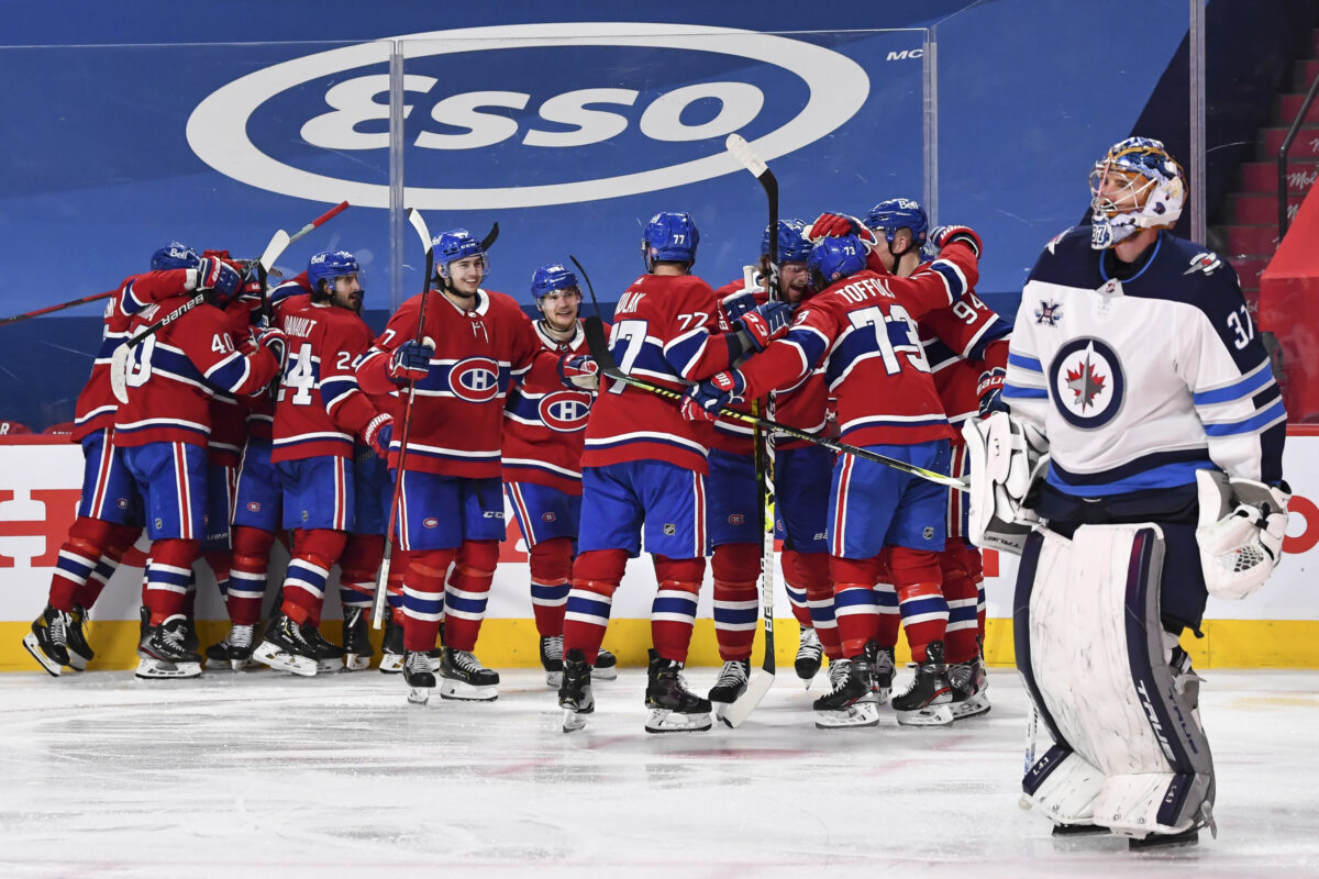 Winnipeg Jets Montreal Canadiens Game Four