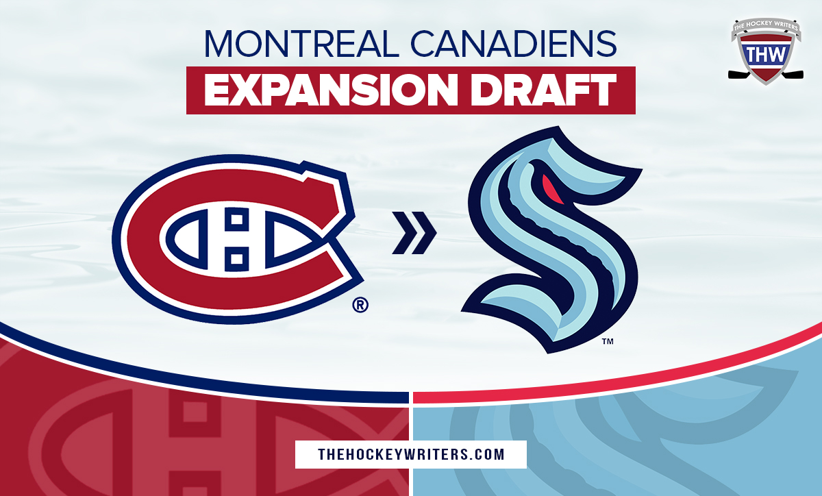 Seattle Kraken Expansion Draft Montreal Canadiens